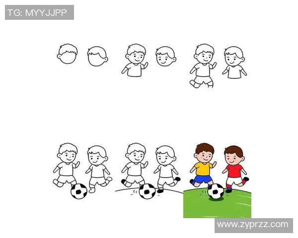 足球明星奔跑的简笔画创作技巧与灵感分享